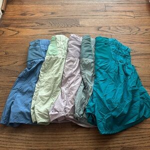 Bundle of 5 pairs free people shorts